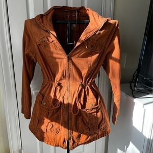 Burnt Orange Utility Jacket | Size L | Women’s